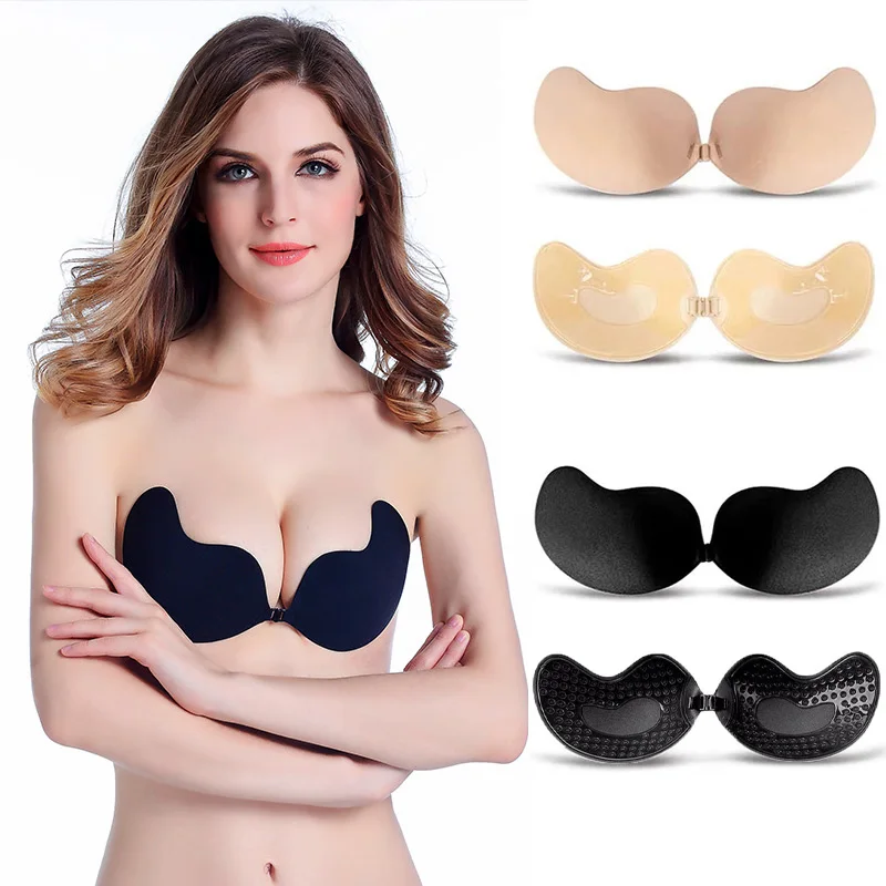 Strapless Bra Backless - Sexy Damen-BH, unsichtbarer Push-Up-BH, selbstklebender, nahtloser