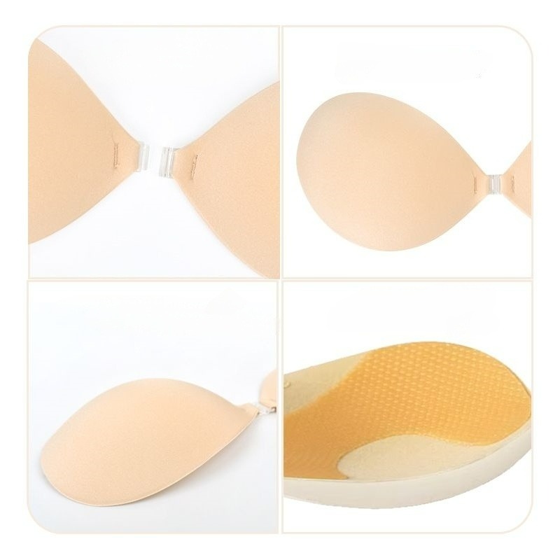 Push-Up Klebe-BH Verdickte Uns – Strapless Bra Backless Bewertung und Preis