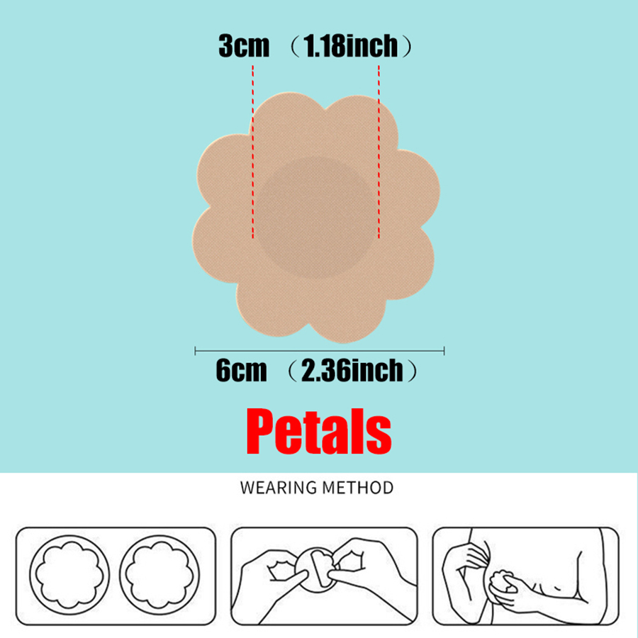 100PC Tuch Nippel Abdeckung Zi – Nipple Cover Pasties Bewertung und Preis