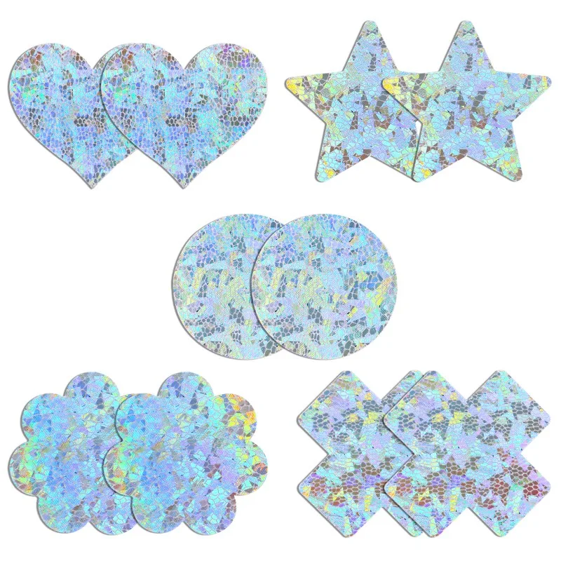 5 Paar glitzernde Pasties, Bru – Nipple Cover Pasties Bewertung und Preis